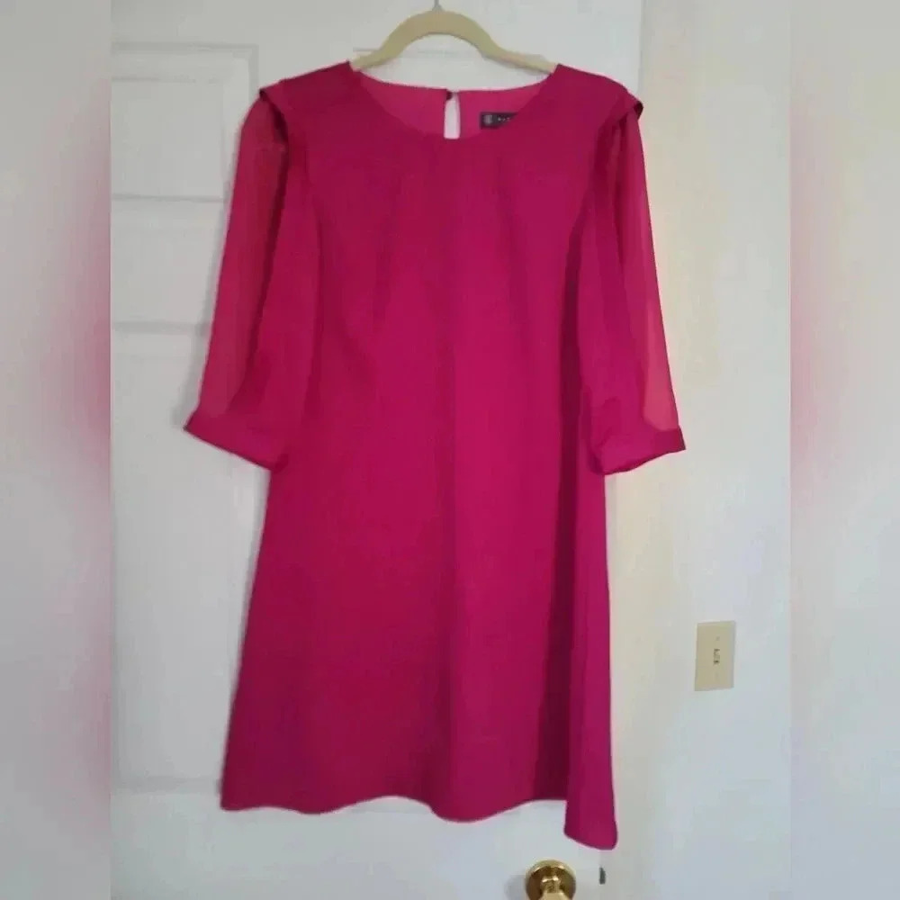Alton Gray Pink shift dress 